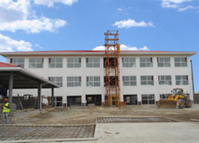 finished steel structure hotel-1 finished steel structure hotel-1