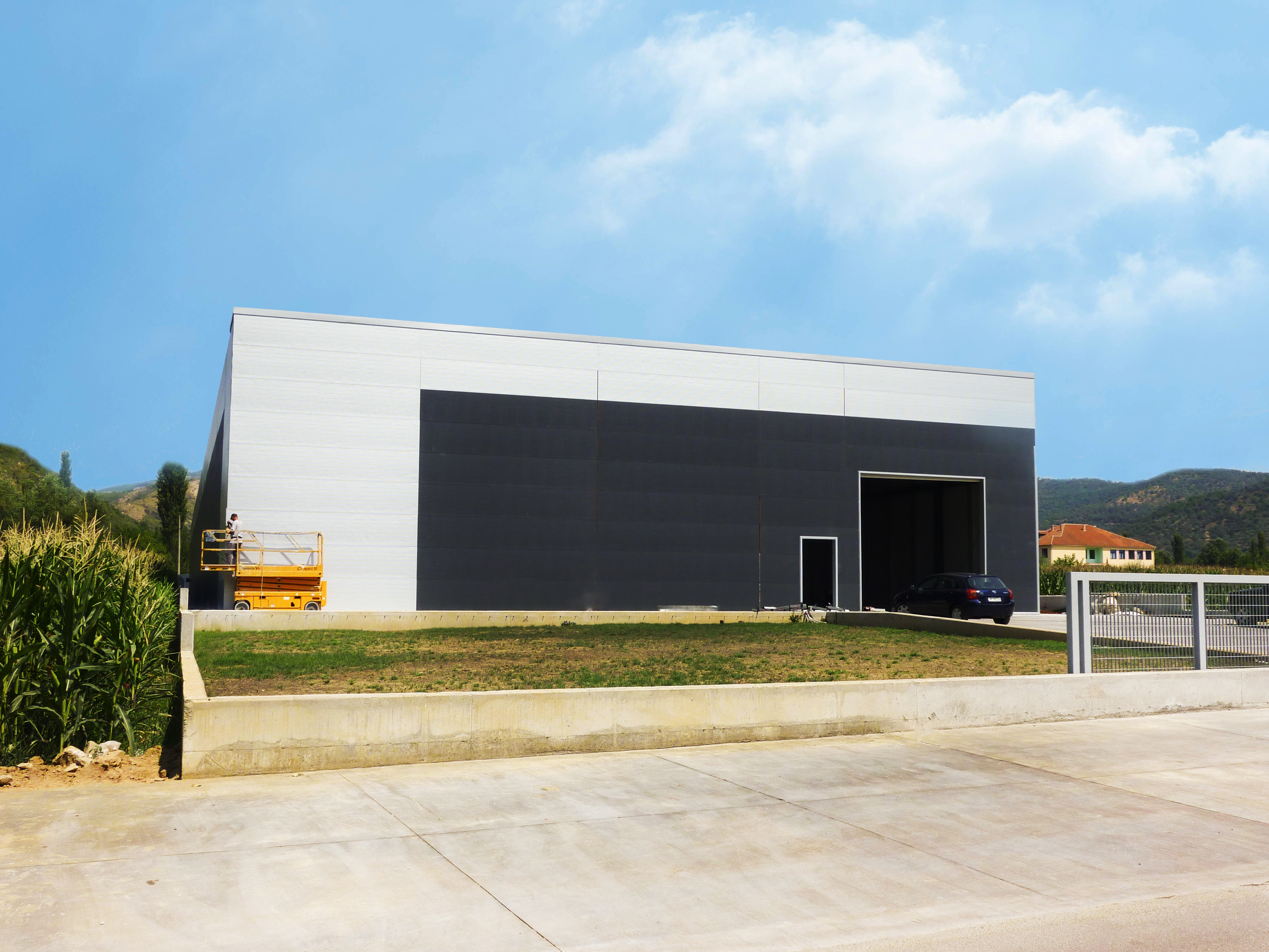 Steel Structure Warehouse in Albania-3 Steel Structure Warehouse in Albania-3