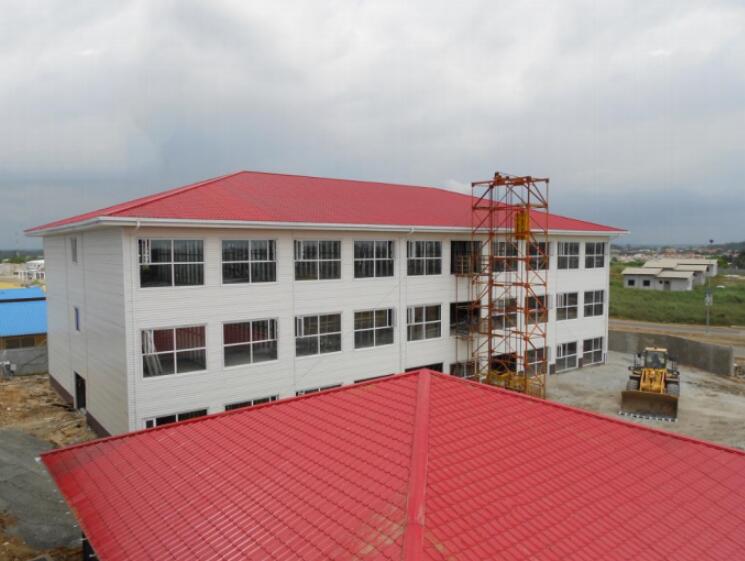 Africa cabon hotel-steel structure