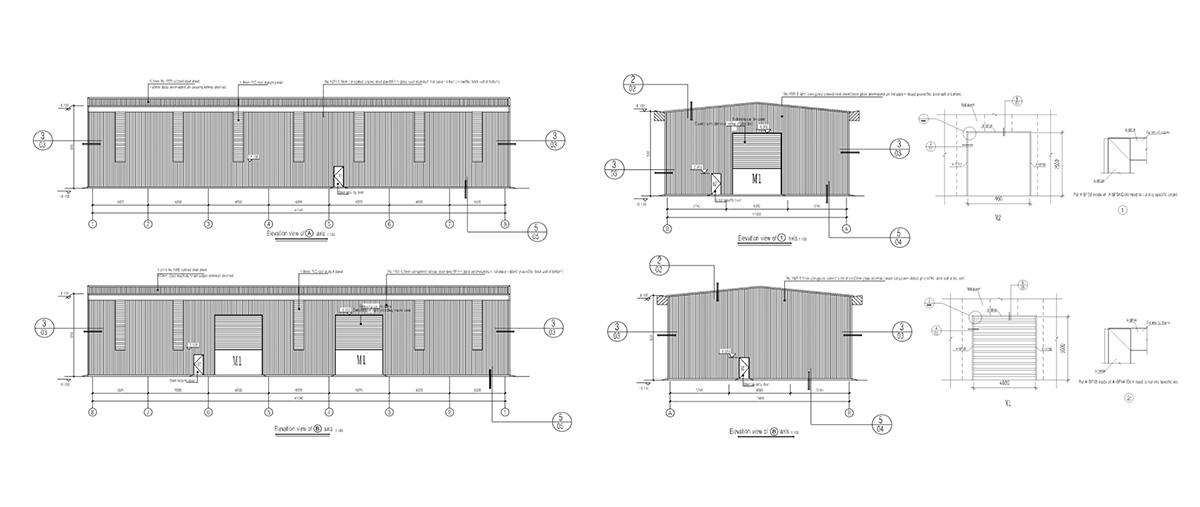 Australian-Steel-Structure-Warehouse-Design-Drawing