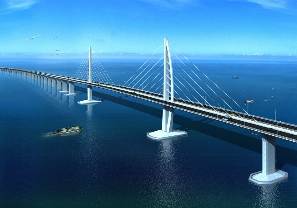Construction on Hong Kong-Zhuhai-Macao Bridge is Close to Completion