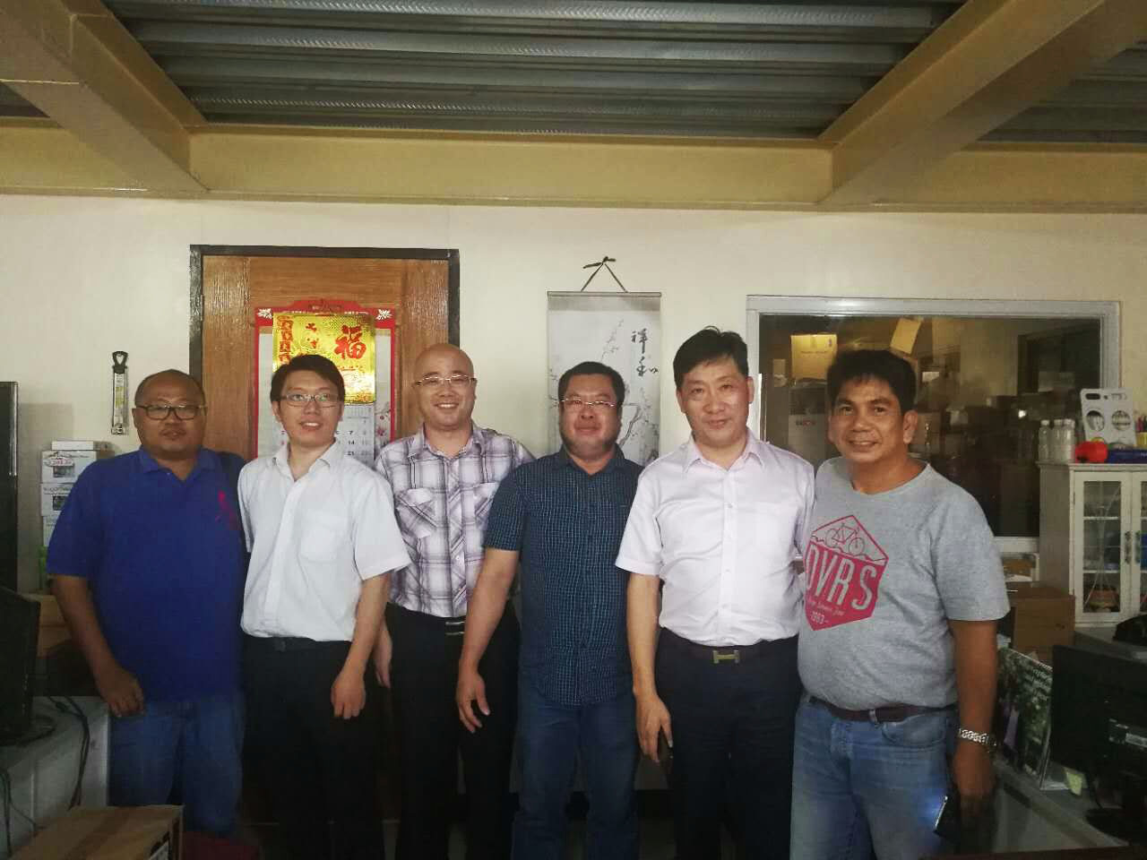Mr. Zhang Rutang, general manager of Zhejiang Putian Integrated Housing Co., Ltd., visited Manila