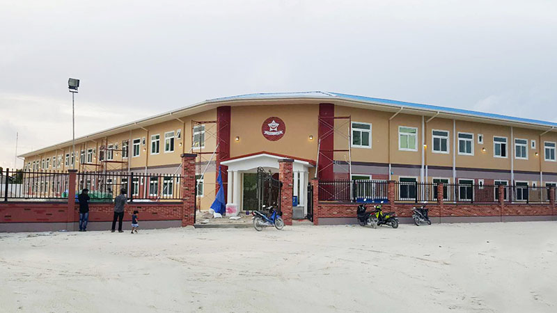 PTH Maldives double-story school completed
