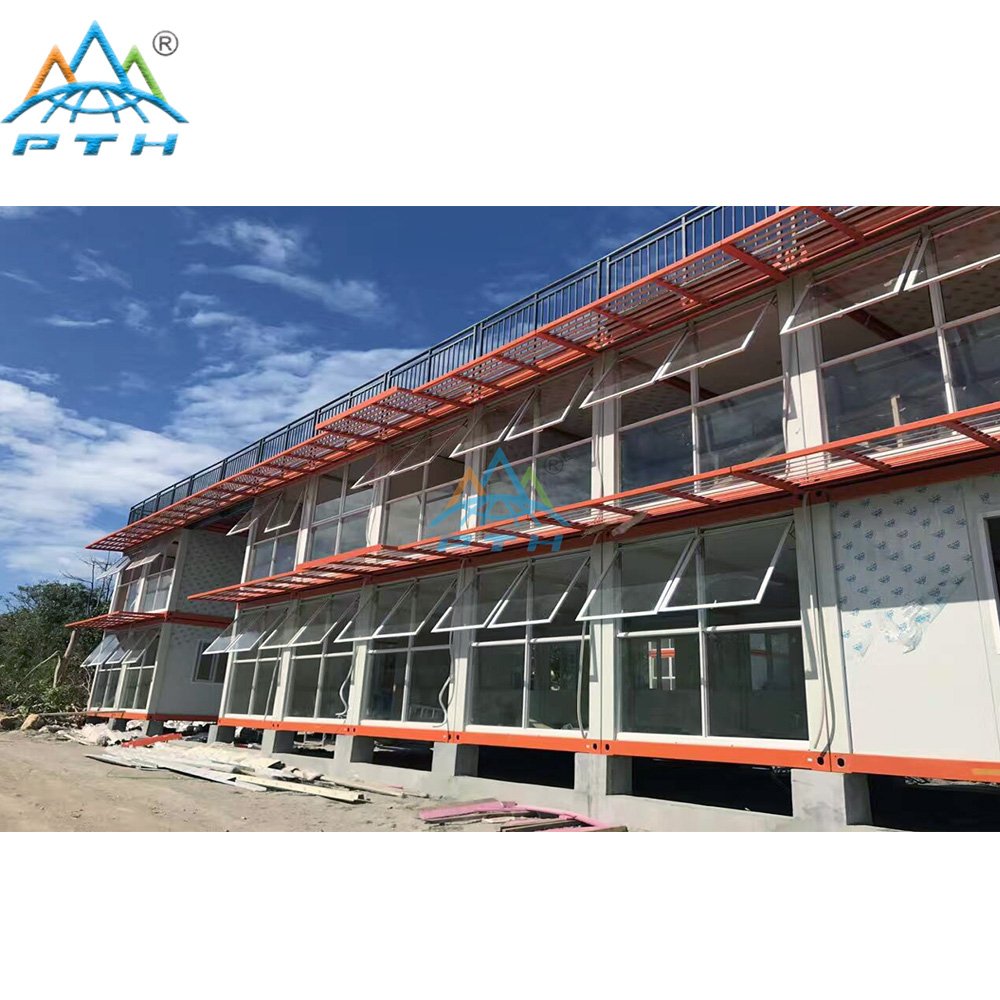 Hot Sale 20ft Prefab Luxury Living Container House Hotel Room In Philippines 