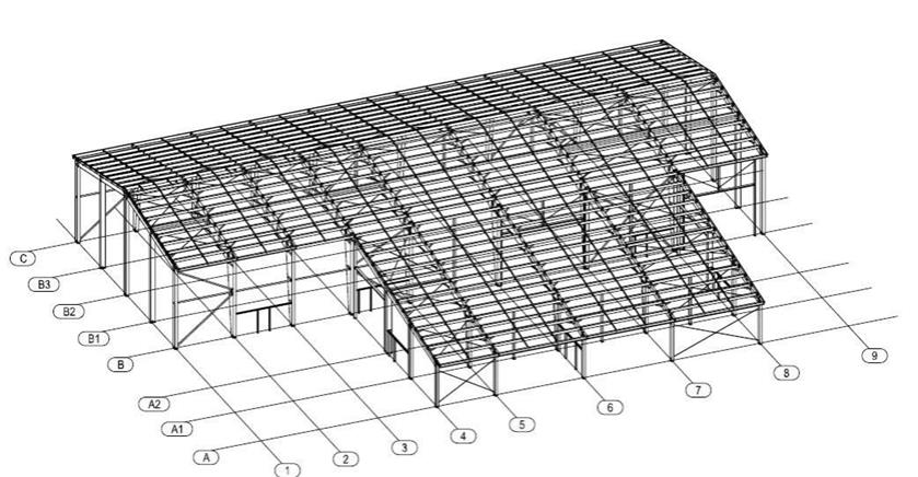 Steel Structure Warehouse in Norway - PTH