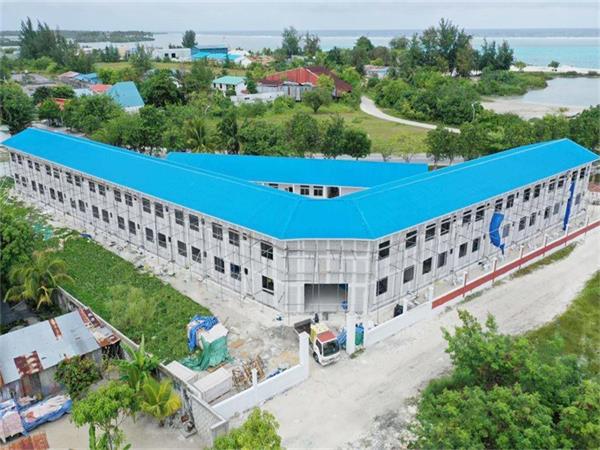 Double Storey School in Maldives 