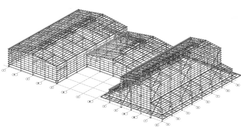 Nicaragua Steel Structure Coffee Plant 3