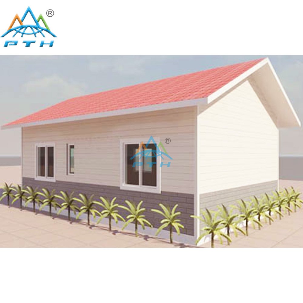 Light Steel Villa 40 square meter (2 bedrooms and 1 washroom)