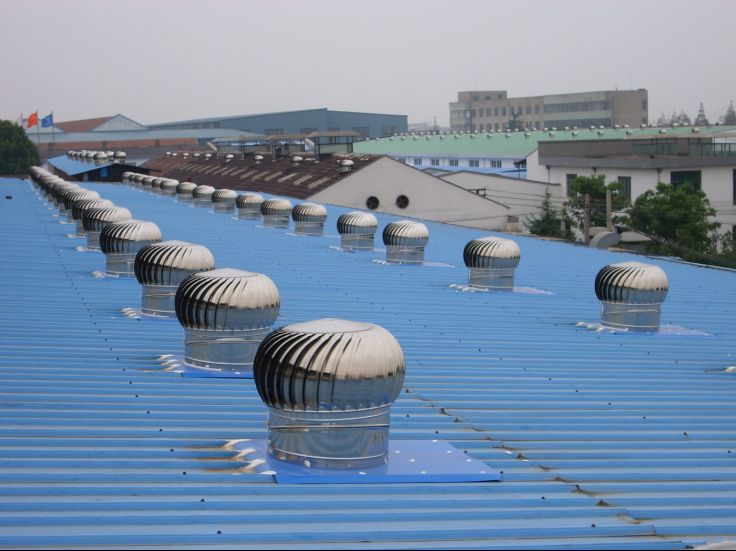 How does the steel structure building keep ventilation and cool in the summer?