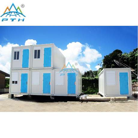 Flat Pack and Size Customized Prefabricated Container House for Office/Living Home