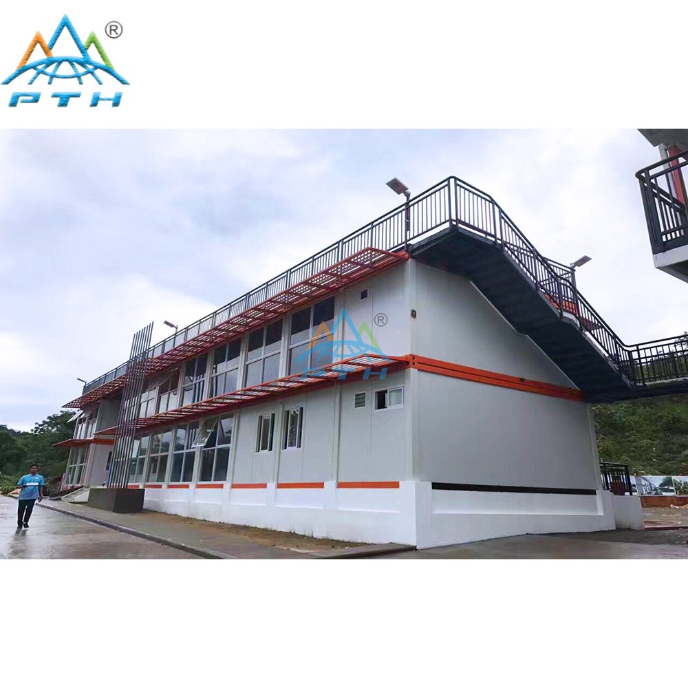 Hot Sale 20ft Prefab Luxury Living Container House Hotel Room In Philippines 