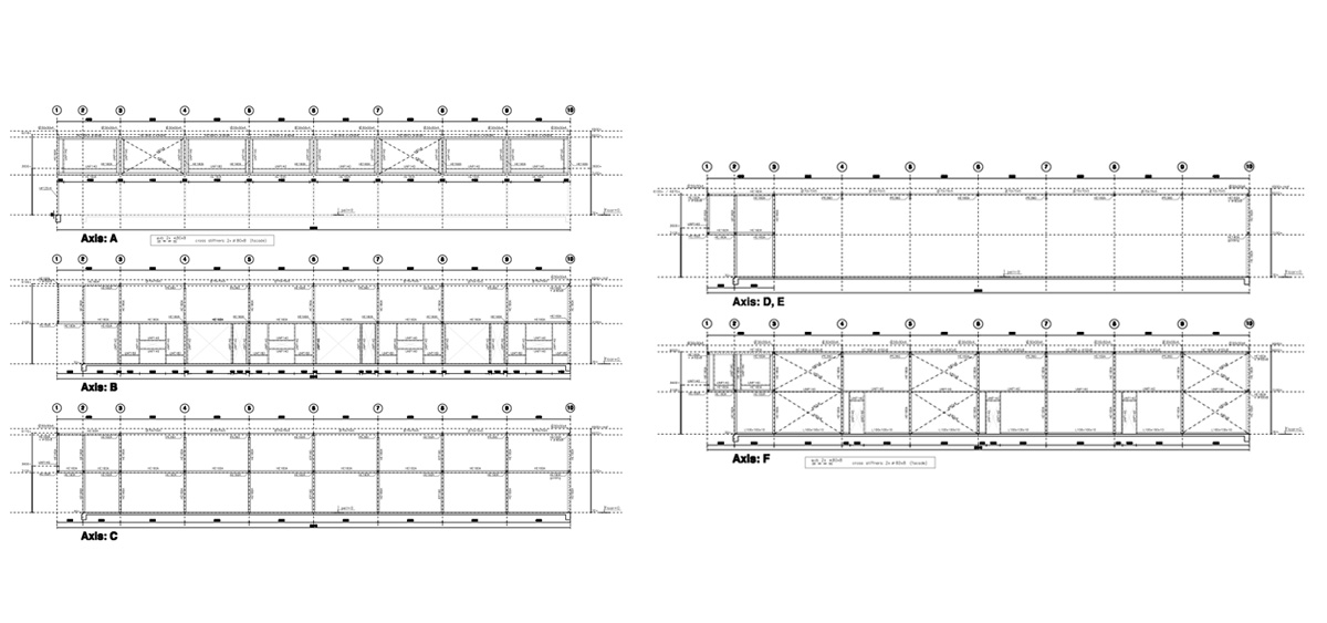 Dutch Metal Single Storey Warehouse Building Design Drawing-2