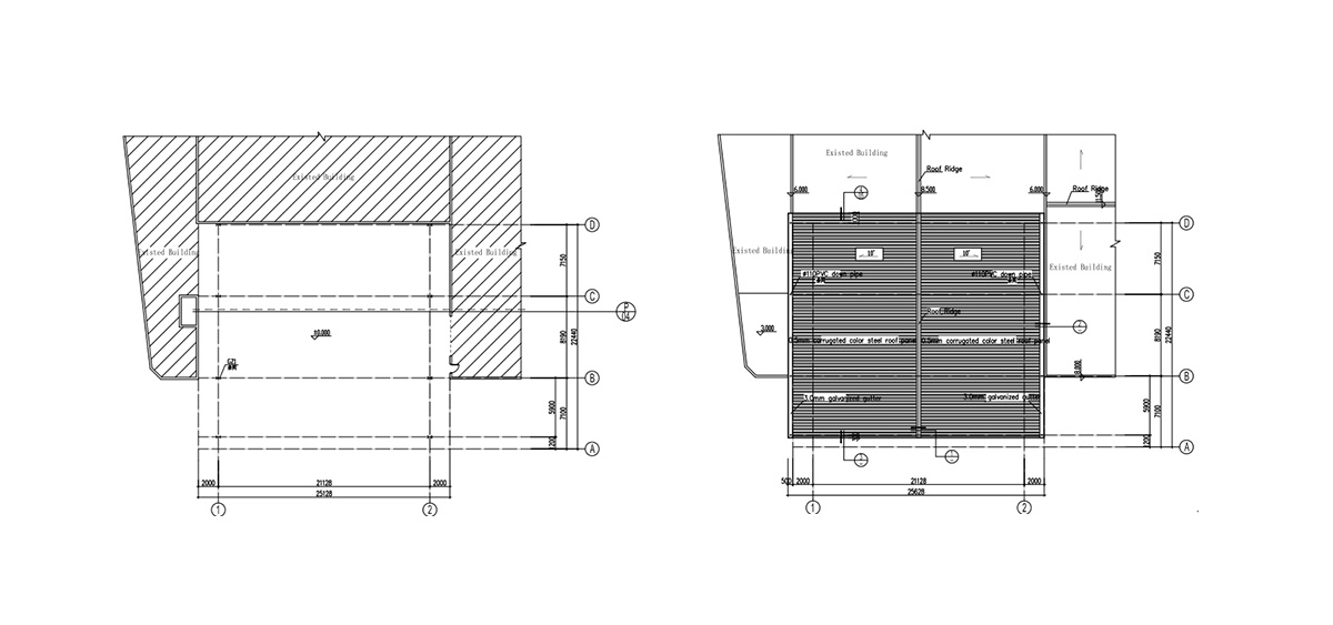 Philippines Prefab Warehouse Project Design Drawing-4
