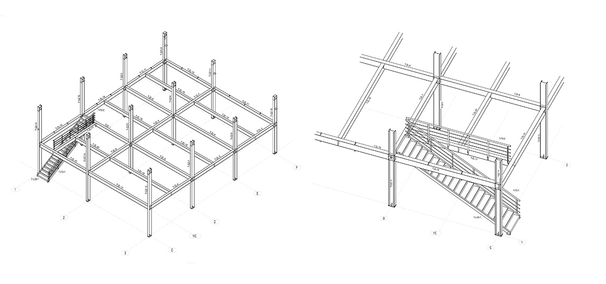 Design Drawing of Steel Structure Warehouse In Albania-1