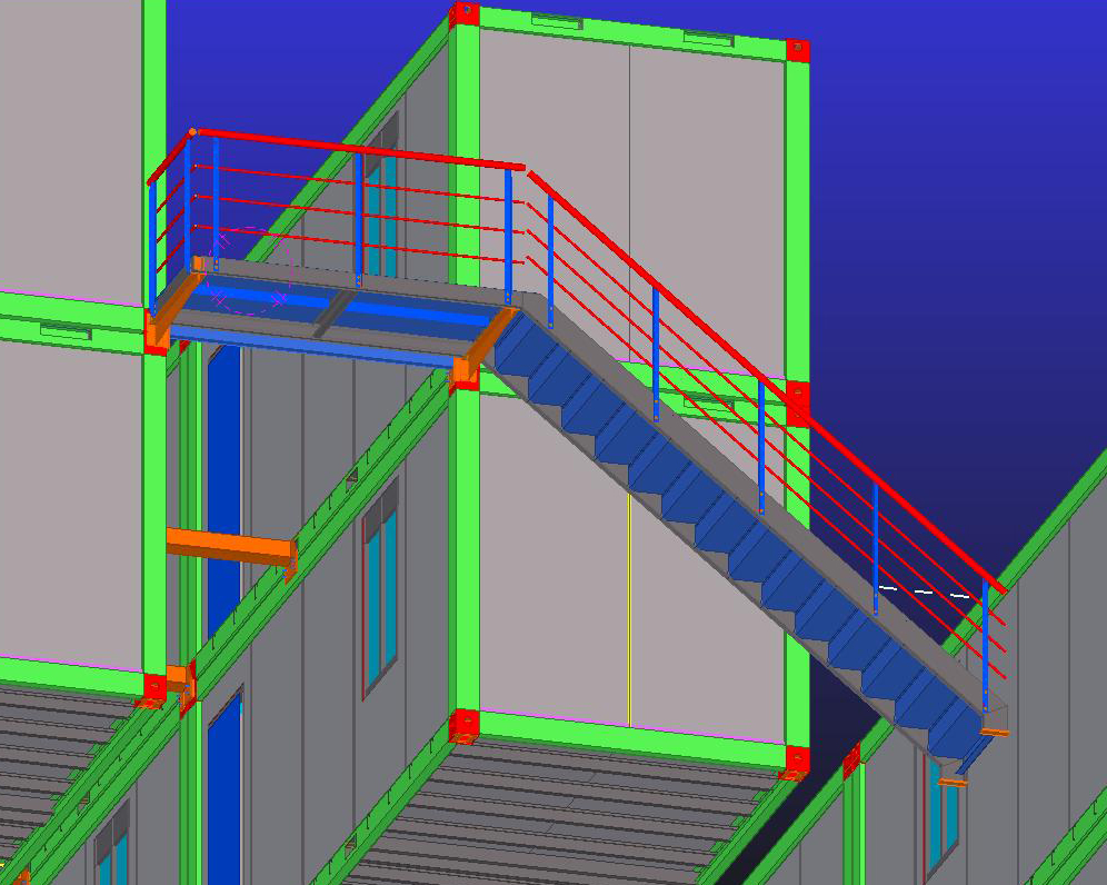 Workers Dormitory in Laos Container Camp