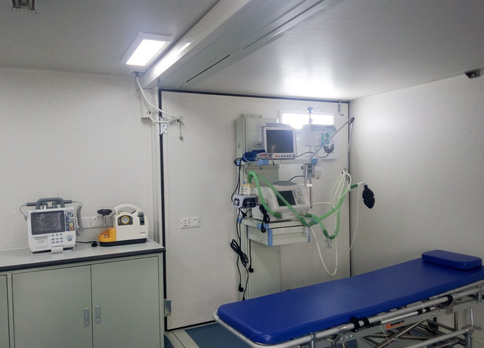 Kuwait Container House Single Storey Hospital