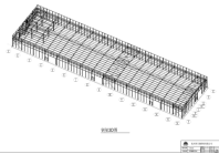 Steel Structure Warehouse in Albania Dimension Figure-1