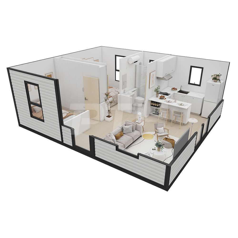 PTH’s quick assembly houses